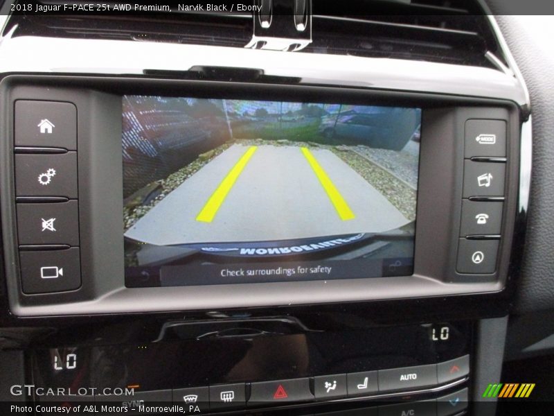 Narvik Black / Ebony 2018 Jaguar F-PACE 25t AWD Premium