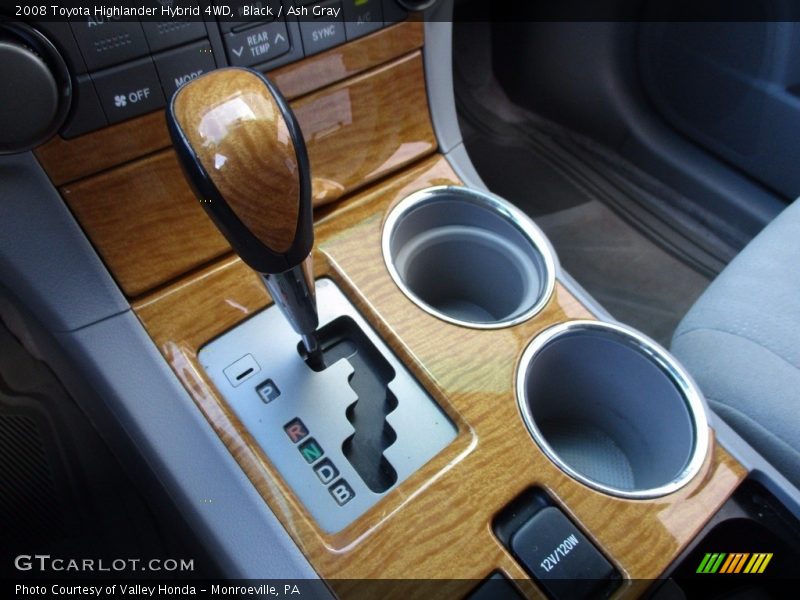 Black / Ash Gray 2008 Toyota Highlander Hybrid 4WD