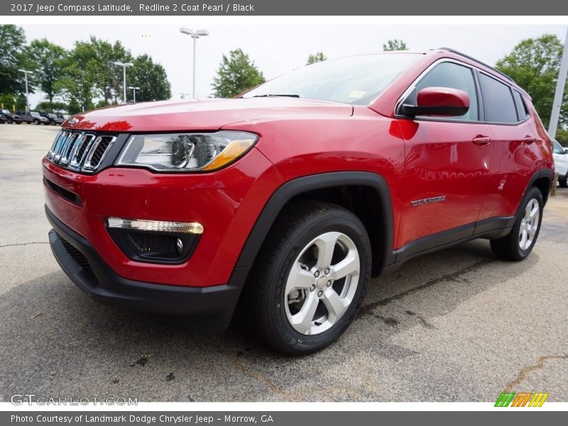 Redline 2 Coat Pearl / Black 2017 Jeep Compass Latitude