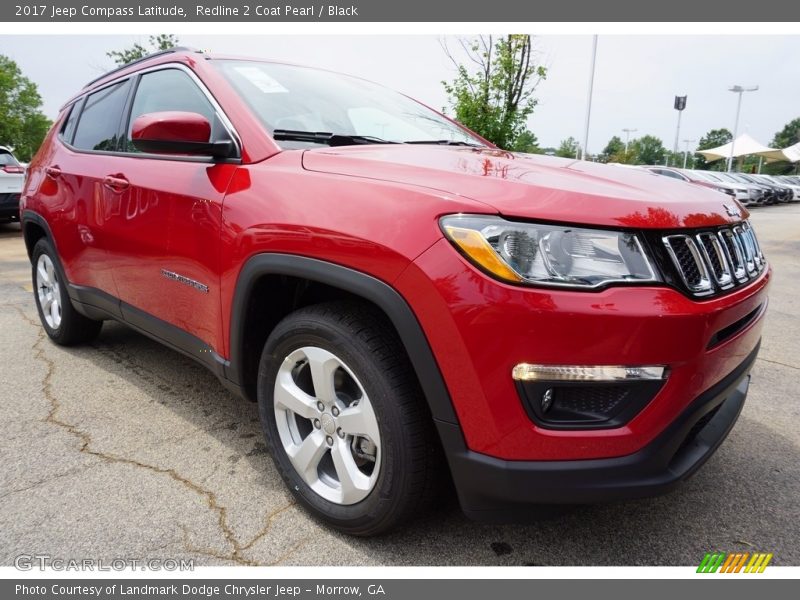 Redline 2 Coat Pearl / Black 2017 Jeep Compass Latitude