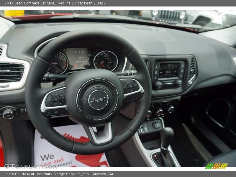 Redline 2 Coat Pearl / Black 2017 Jeep Compass Latitude