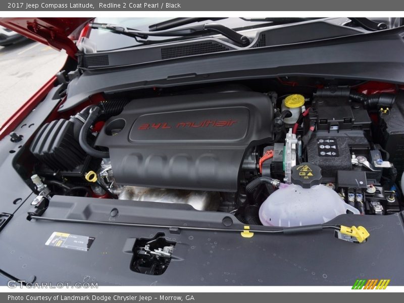 Redline 2 Coat Pearl / Black 2017 Jeep Compass Latitude