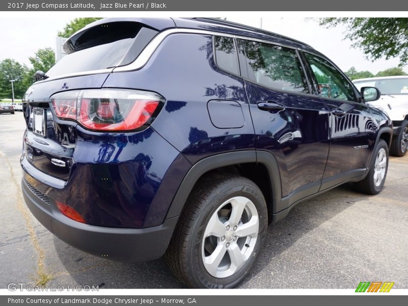 Jazz Blue Pearl / Black 2017 Jeep Compass Latitude