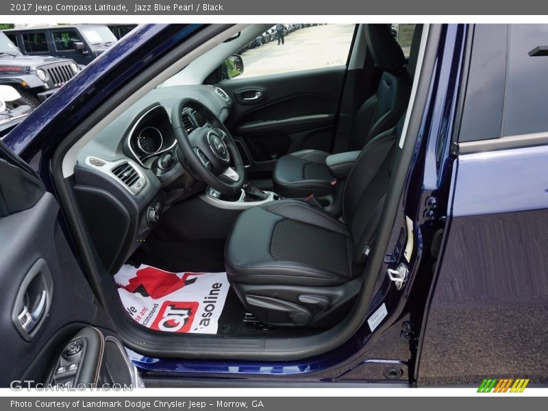 Jazz Blue Pearl / Black 2017 Jeep Compass Latitude