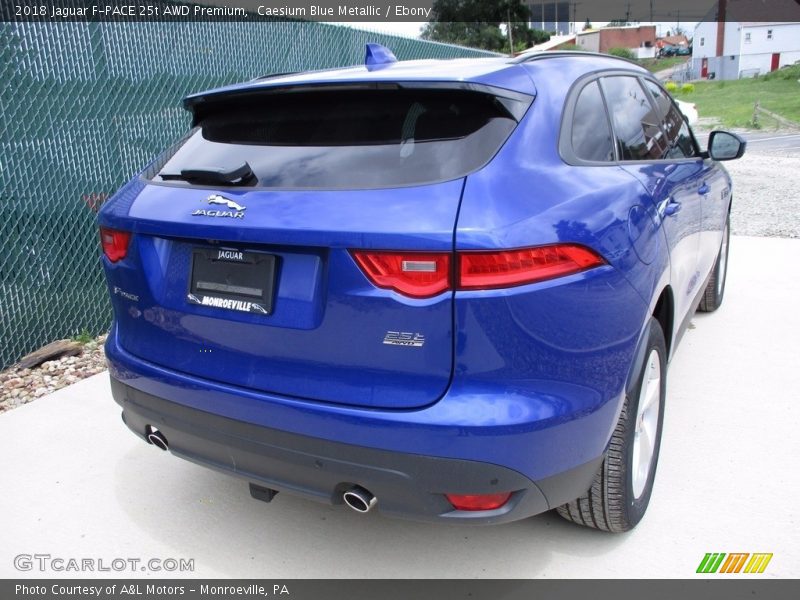 Caesium Blue Metallic / Ebony 2018 Jaguar F-PACE 25t AWD Premium