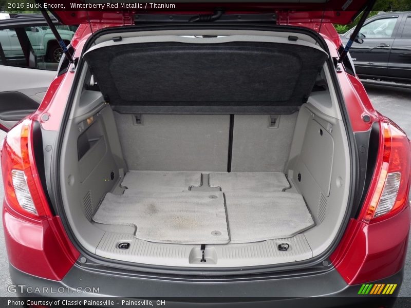 Winterberry Red Metallic / Titanium 2016 Buick Encore
