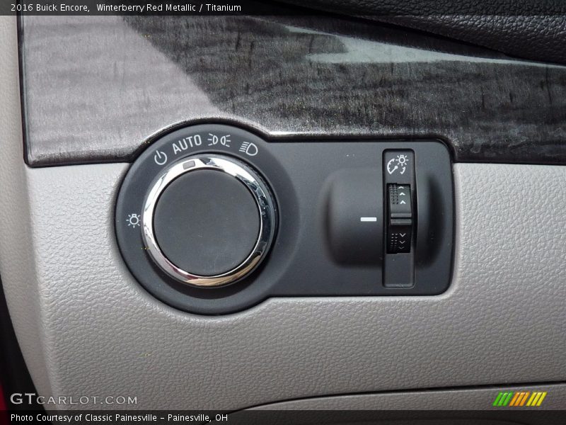Winterberry Red Metallic / Titanium 2016 Buick Encore