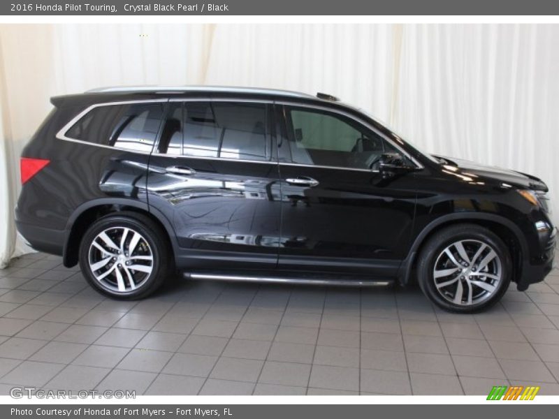 Crystal Black Pearl / Black 2016 Honda Pilot Touring