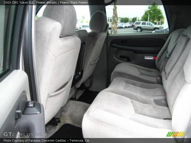 Pewter Metallic / Pewter/Dark Pewter 2003 GMC Yukon SLE
