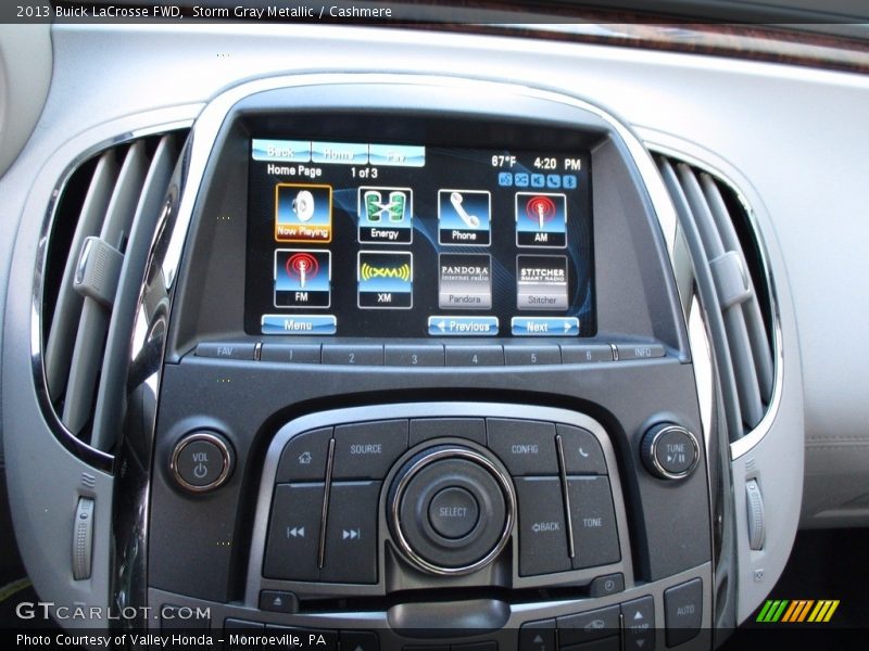Storm Gray Metallic / Cashmere 2013 Buick LaCrosse FWD