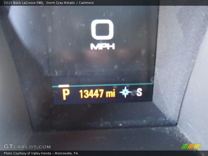 Storm Gray Metallic / Cashmere 2013 Buick LaCrosse FWD