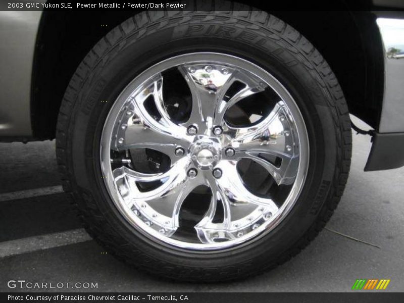 Pewter Metallic / Pewter/Dark Pewter 2003 GMC Yukon SLE