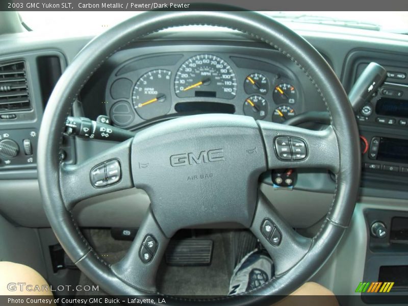 Carbon Metallic / Pewter/Dark Pewter 2003 GMC Yukon SLT