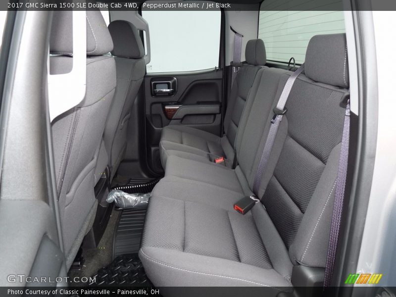 Pepperdust Metallic / Jet Black 2017 GMC Sierra 1500 SLE Double Cab 4WD