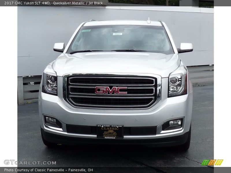 Quicksilver Metallic / Jet Black 2017 GMC Yukon SLT 4WD