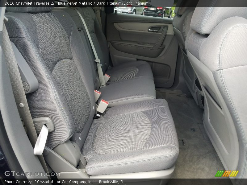 Blue Velvet Metallic / Dark Titanium/Light Titanium 2016 Chevrolet Traverse LS