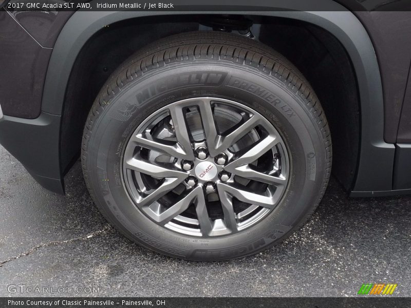 Iridium Metallic / Jet Black 2017 GMC Acadia SLT AWD