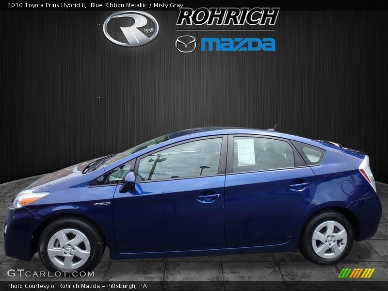 Blue Ribbon Metallic / Misty Gray 2010 Toyota Prius Hybrid II