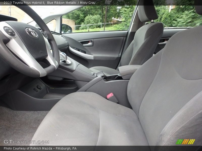 Blue Ribbon Metallic / Misty Gray 2010 Toyota Prius Hybrid II