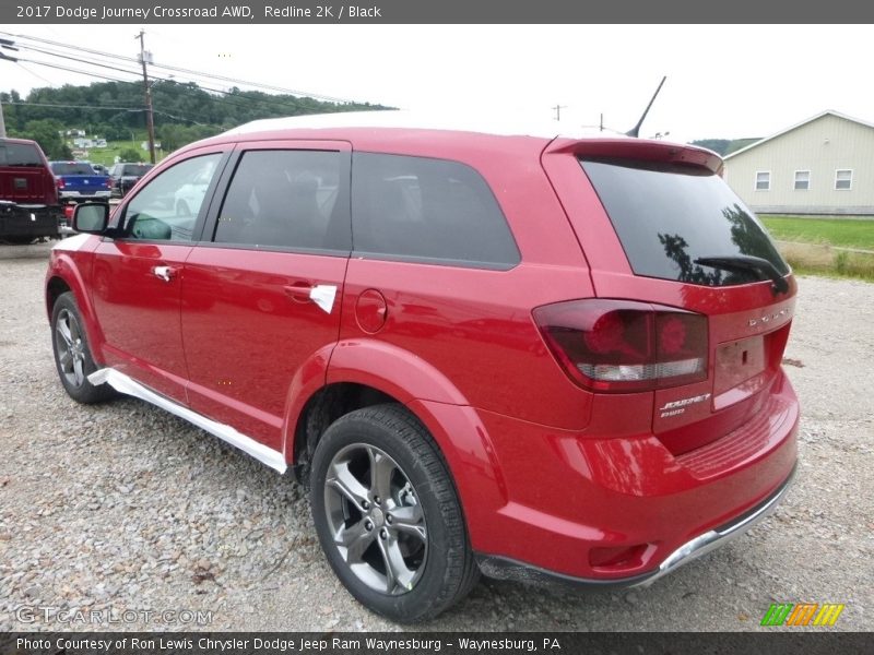 Redline 2K / Black 2017 Dodge Journey Crossroad AWD
