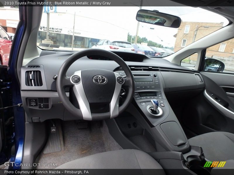 Blue Ribbon Metallic / Misty Gray 2010 Toyota Prius Hybrid II