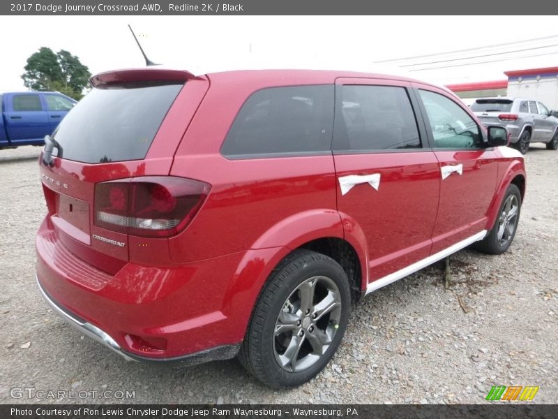 Redline 2K / Black 2017 Dodge Journey Crossroad AWD