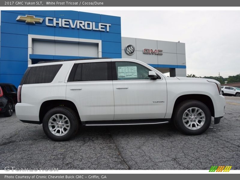  2017 Yukon SLT White Frost Tricoat