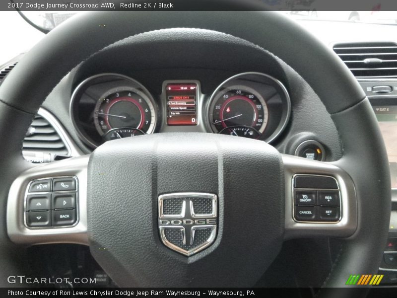 Redline 2K / Black 2017 Dodge Journey Crossroad AWD
