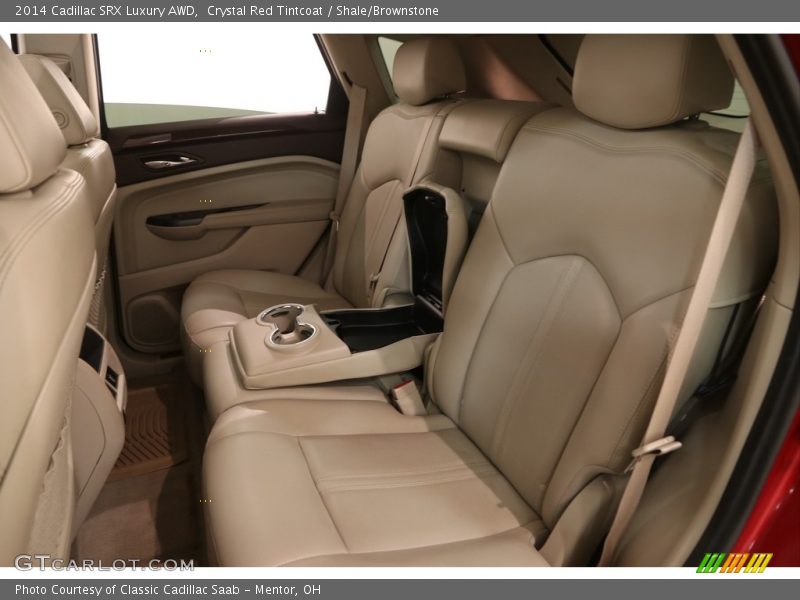 Crystal Red Tintcoat / Shale/Brownstone 2014 Cadillac SRX Luxury AWD