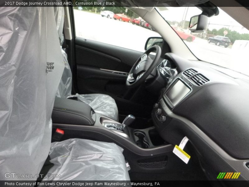 Contusion Blue / Black 2017 Dodge Journey Crossroad AWD