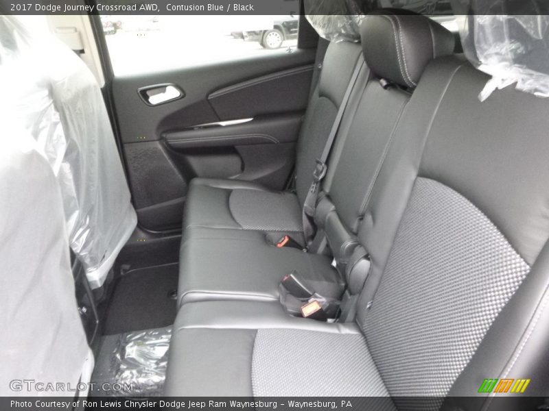 Contusion Blue / Black 2017 Dodge Journey Crossroad AWD