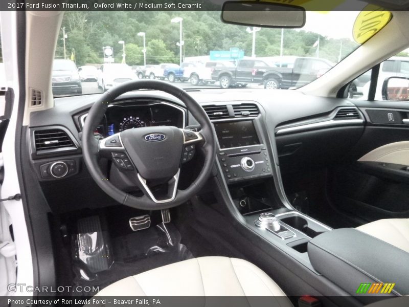  2017 Fusion Titanium Medium Soft Ceramic Interior
