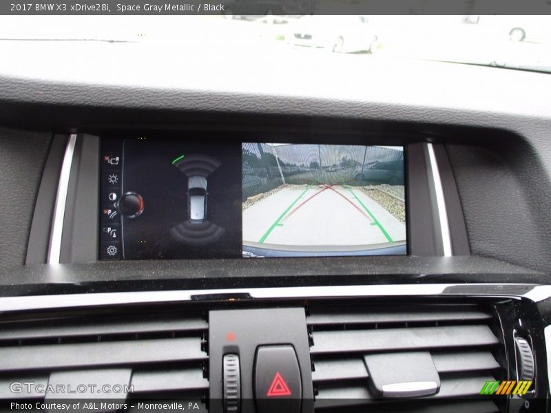 Space Gray Metallic / Black 2017 BMW X3 xDrive28i