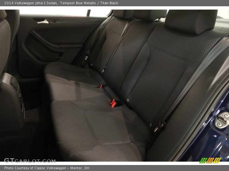 Tempest Blue Metallic / Titan Black 2014 Volkswagen Jetta S Sedan