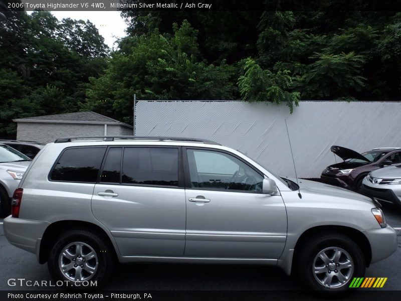 Millenium Silver Metallic / Ash Gray 2006 Toyota Highlander V6 4WD