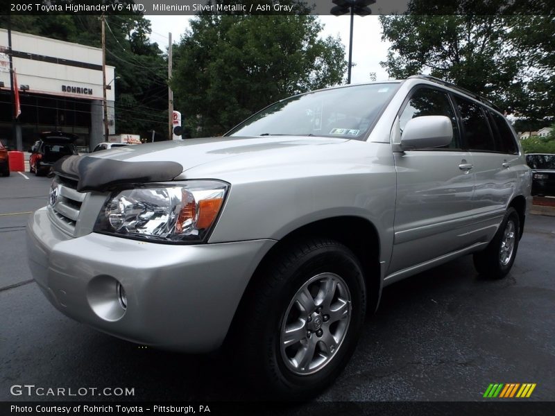 Millenium Silver Metallic / Ash Gray 2006 Toyota Highlander V6 4WD