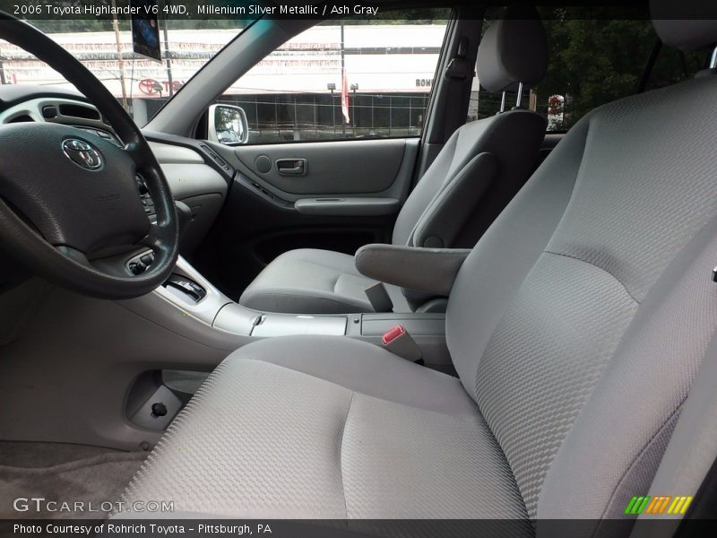Millenium Silver Metallic / Ash Gray 2006 Toyota Highlander V6 4WD