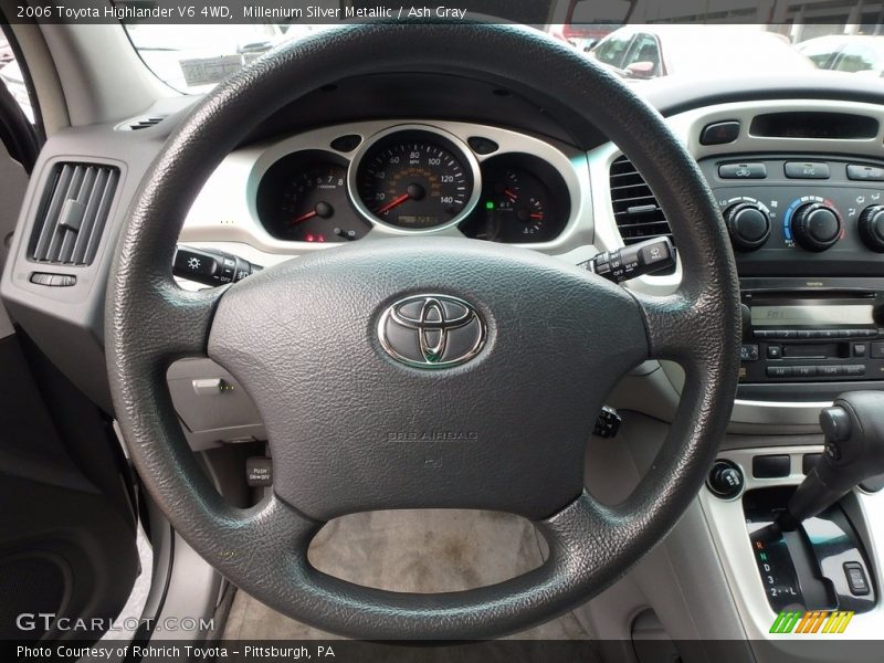 Millenium Silver Metallic / Ash Gray 2006 Toyota Highlander V6 4WD