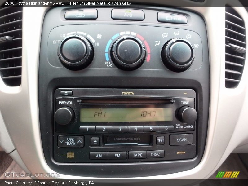Millenium Silver Metallic / Ash Gray 2006 Toyota Highlander V6 4WD