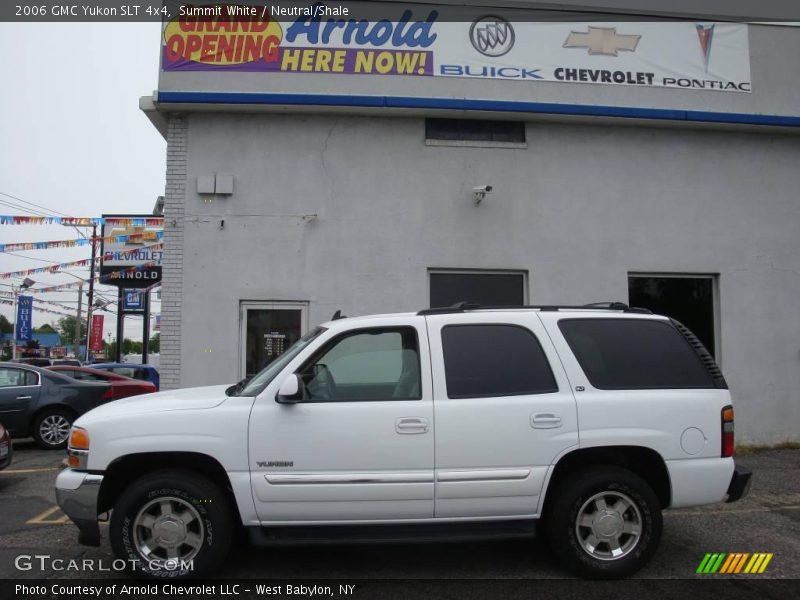 Summit White / Neutral/Shale 2006 GMC Yukon SLT 4x4