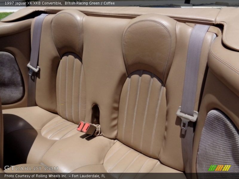 British Racing Green / Coffee 1997 Jaguar XK XK8 Convertible
