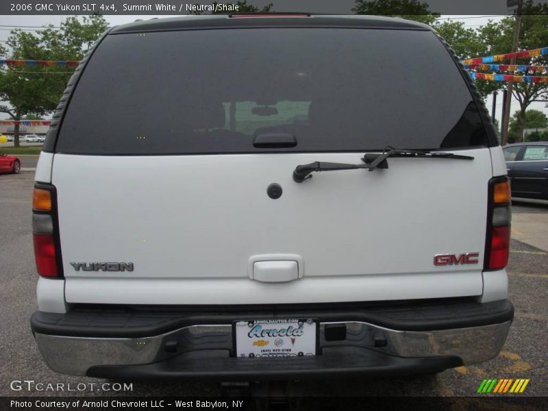 Summit White / Neutral/Shale 2006 GMC Yukon SLT 4x4