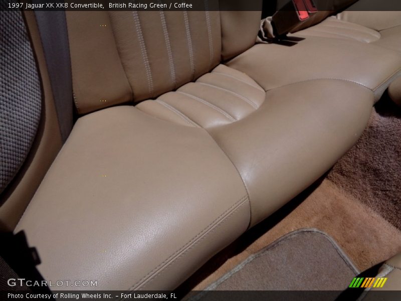 British Racing Green / Coffee 1997 Jaguar XK XK8 Convertible