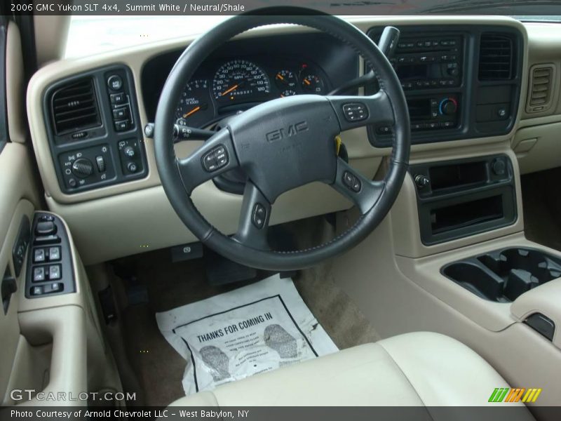 Summit White / Neutral/Shale 2006 GMC Yukon SLT 4x4