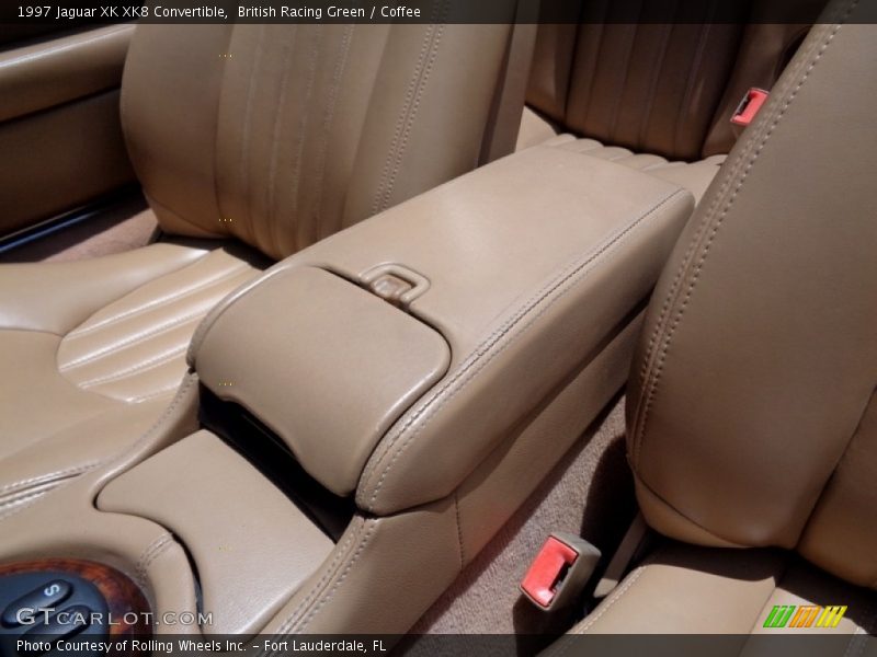British Racing Green / Coffee 1997 Jaguar XK XK8 Convertible