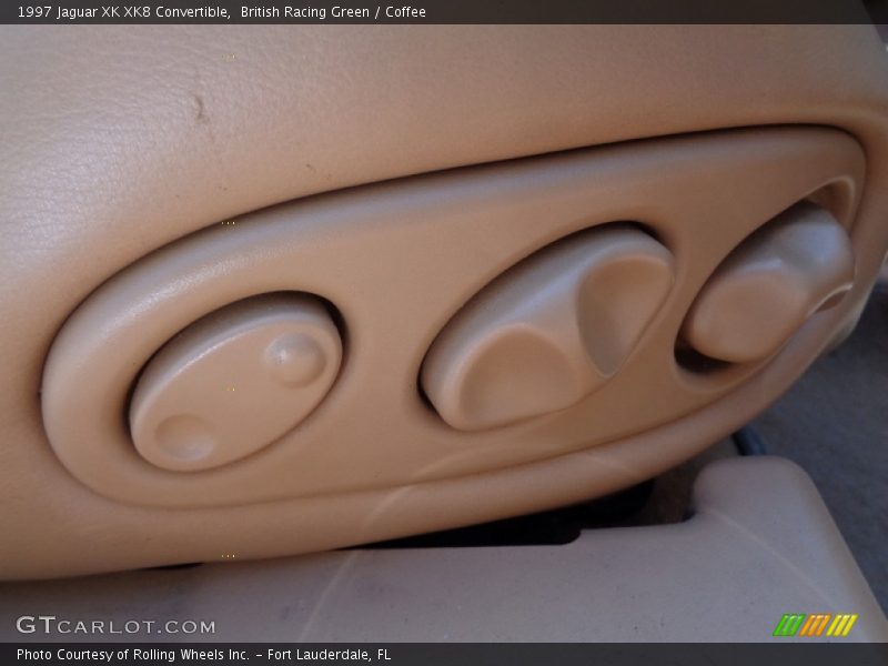 British Racing Green / Coffee 1997 Jaguar XK XK8 Convertible