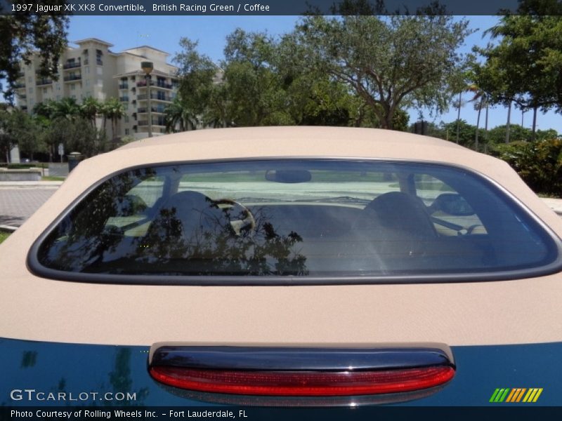 British Racing Green / Coffee 1997 Jaguar XK XK8 Convertible