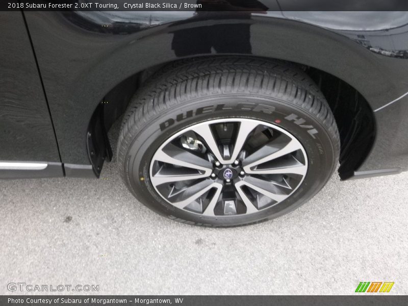 Crystal Black Silica / Brown 2018 Subaru Forester 2.0XT Touring