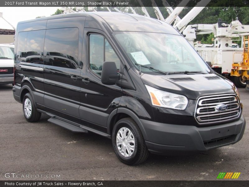  2017 Transit Wagon XLT 350 MR Long Shadow Black