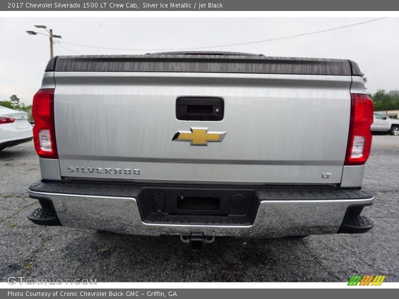 Silver Ice Metallic / Jet Black 2017 Chevrolet Silverado 1500 LT Crew Cab